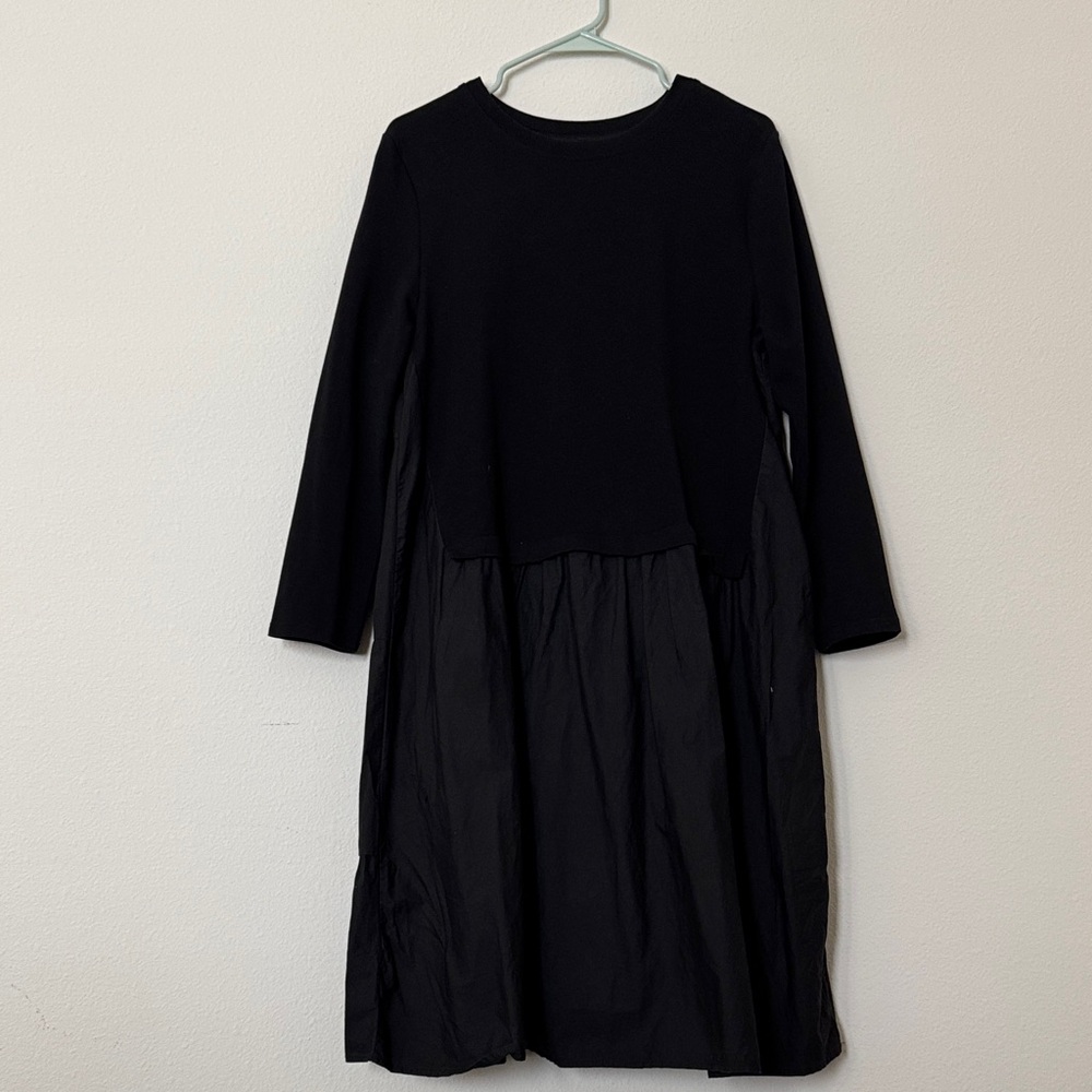 Chic Black Long Sleeve Dress